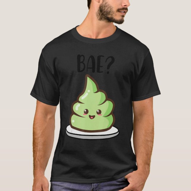 Funny Wasa Bae Sushi Couple Cute Matching T-Shirt (Front)