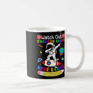 Funny Watch Out Senior Here I Come Astronaut Coffee Mug