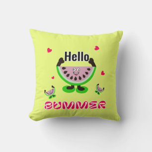 Funny watemelons cushion
