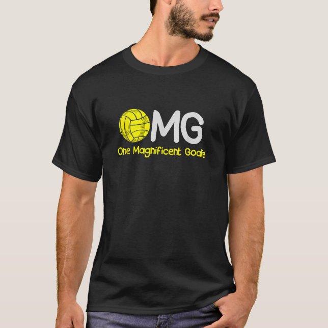 Funny Water Polo Ball Player One Magnificent Goali (Front)