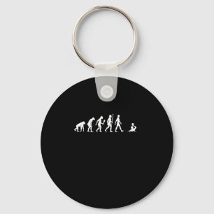 Funny Water Polo Evolution Water Polo Player Gift Key Ring
