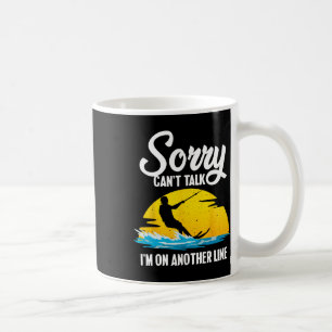 Funny Water Ski Designs For Men Women Water Skier Coffee Mug