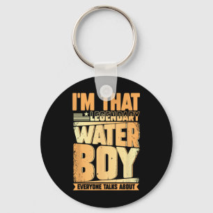 Funny Waterboy Football Team Manager Hydration Spe Key Ring