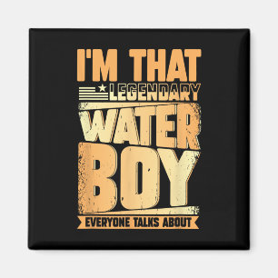 Funny Waterboy Football Team Manager Hydration Spe Magnet