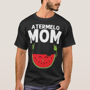 Funny Watermelon Designs For Mum Women Summer Frui T-Shirt