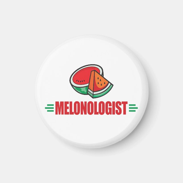 Funny Watermelon Magnet (Front)