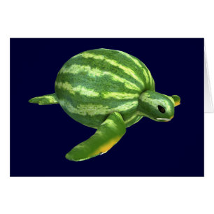 Funny Watermelon Seaturtle