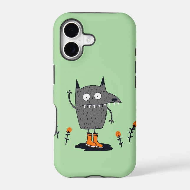 Funny Waving Monster (Back)