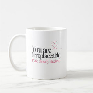 Funny We Will Miss You Coworker Quote Coffee Mug