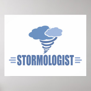 Funny Weather, Storm Poster