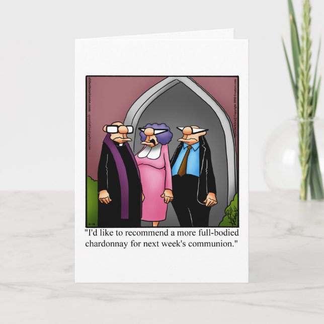 Funny Wedding Anniversary Card (Front)