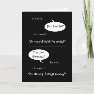 Funny Wedding Anniversary Married Humour Card