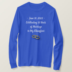 Funny Wedding Anniversary Women's Customisable T-Shirt