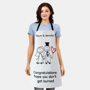 FUNNY WEDDING APRON
