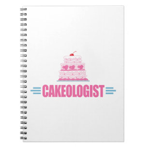 Funny Wedding Cake Lover Notebook