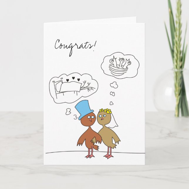 Funny Wedding Card (Front)