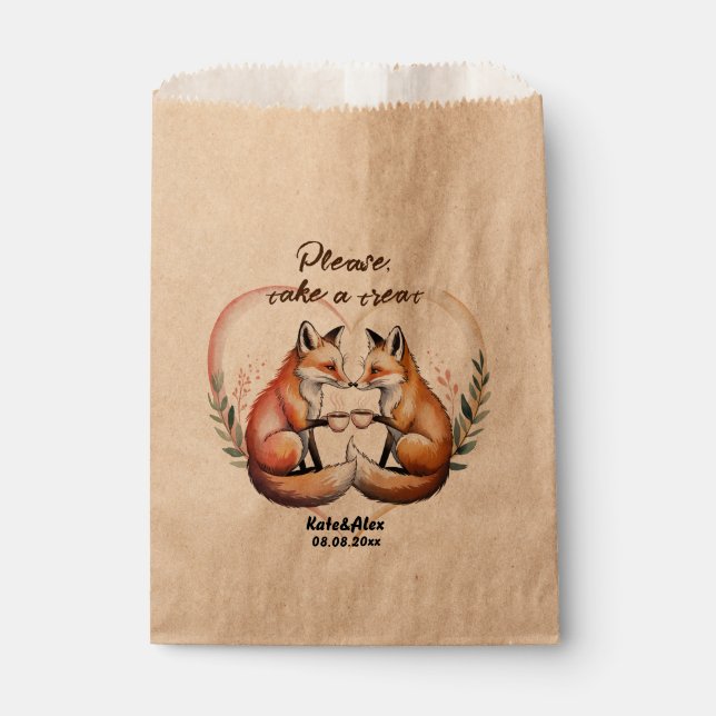 Funny Wedding Favour Bag (Front)
