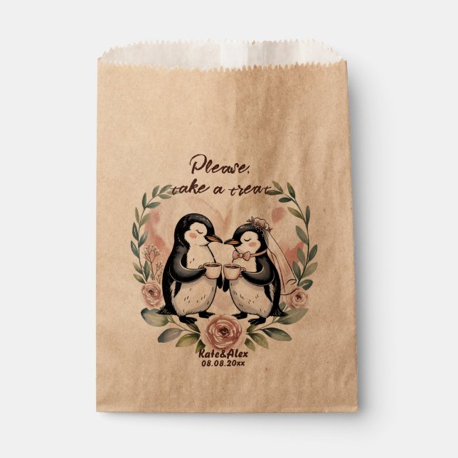 Funny Wedding Favour Bag (Front)