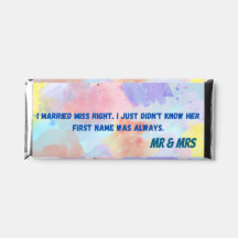 Funny wedding favours