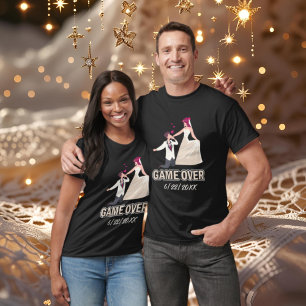 Funny Wedding game over add date T-Shirt
