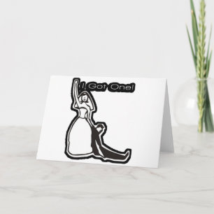 Funny wedding i got one card