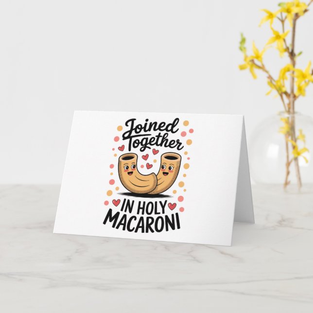 Funny Wedding Marriage Engagement  Card (Yellow Flower)