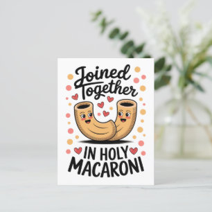 Funny Wedding Marriage Engagement Postcard