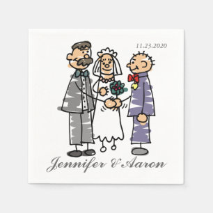 Funny Wedding Napkin