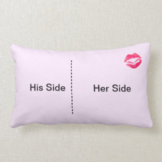 Funny wedding or shower lumbar cushion