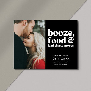 Funny Wedding Photo Save the Date Announcement Postcard