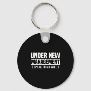 Funny Wedding Saying New Husband Humor Quote, Newl Key Ring