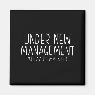 Funny Wedding Saying New Husband Humor Quote, Newl Magnet