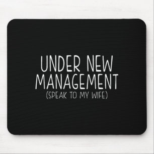 Funny Wedding Saying New Husband Humor Quote, Newl Mouse Pad