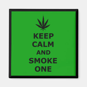 Funny weed magnet