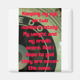 Funny Weight Loss Magnet