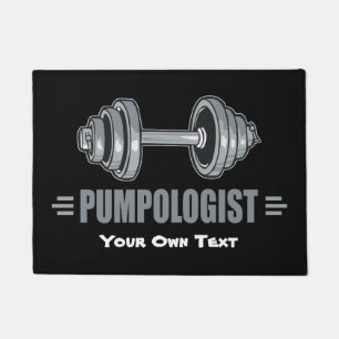 Funny Weightlifting Body Building Doormat