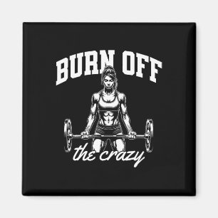 Funny Weightlifting Bodybuilding Power Lifting Say Magnet