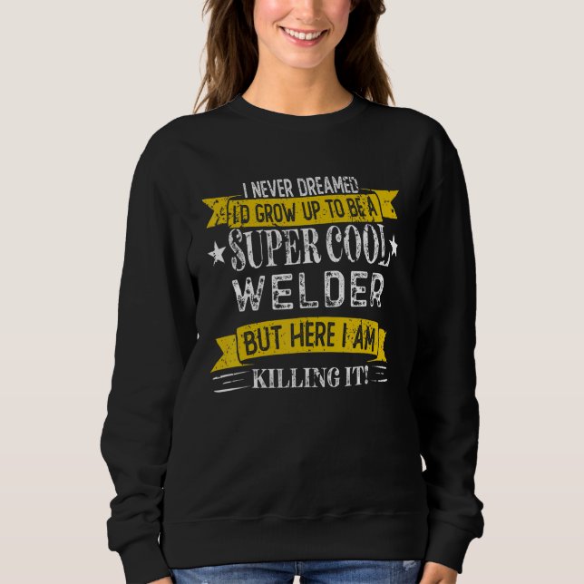 Funny Welder Shirts Job Title Professions (Front)