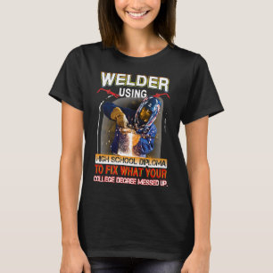 Funny Welding Tee Proud Welder Gift Premium