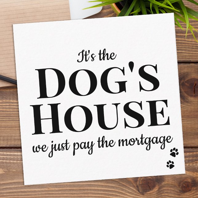 Funny We've Moved Dog Moving Announcement Card (Creator Uploaded)