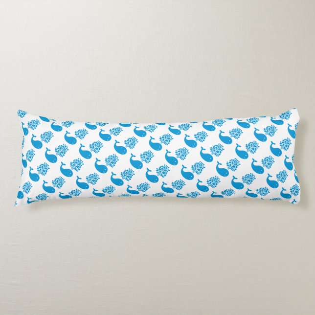 Funny whale body cushion (Front)
