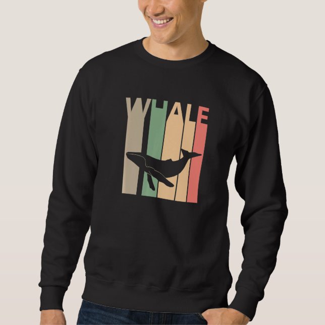 Funny Whale Costume   Sweatshirt (Front)