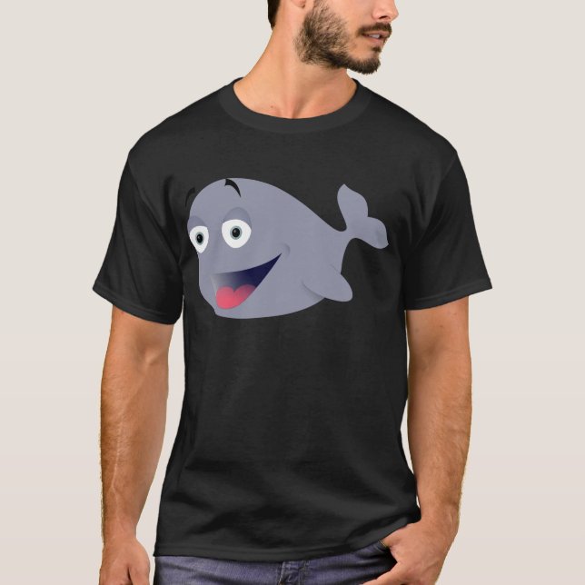 Funny Whale T-Shirt (Front)
