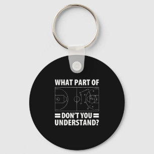 Funny What Part Of Sketll Don't You Understand Coa Key Ring