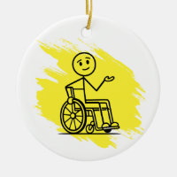 Funny Wheelchair Humour Custom Factory Warranty Mu