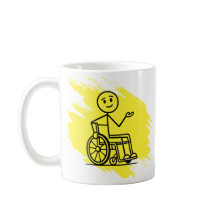 Funny Wheelchair Humour Custom Factory Warranty Mu