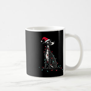Funny Whippet Christmas Graphics Dog Lights Lover  Coffee Mug