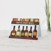 Funny Whiskey Birthday Card For Him Older Men