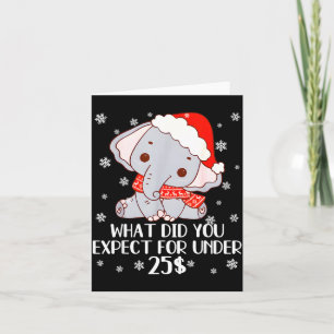 Funny White Elephant Pjs For Adults Under 15 20 Card
