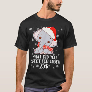 Funny White Elephant Pjs For Adults Under 15 20 T-Shirt